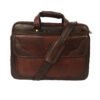 Genuine Leather Black 16 inch Briefcase Laptop Bag -Espresso Brown -Rs8250