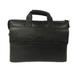 Genuine Leather Laptop Bag for Men-Office Bag for Men, Black colour-Laptop Messenger Bag -Rs7600